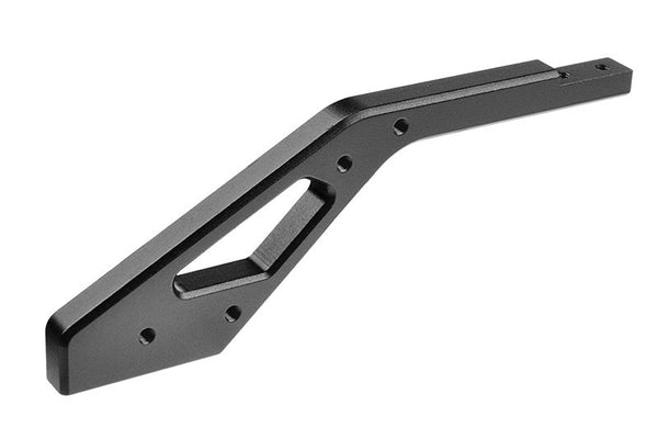 Chassis Brace, Asuga XLR, Front, Swiss Made 7075 T6, 3mm, Hard Anodized, Black, Made In Italy