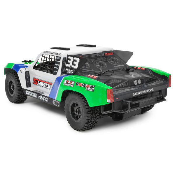 Shiroi XP6 1/8 6S Short Course Truck, Roller Version, Green