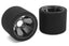 Attack Foam Tires, for 1/12 Circuit, 35 Shore Double Pink, Rear, Carbon Rims Yokomo