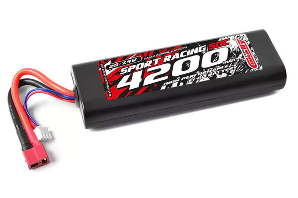 Team Corally - Hardcase Sport Racing 50C LiPo Batteries