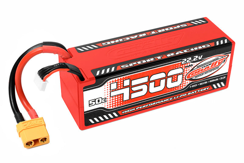 Team Corally - Hardcase Sport Racing 50C LiPo Batteries