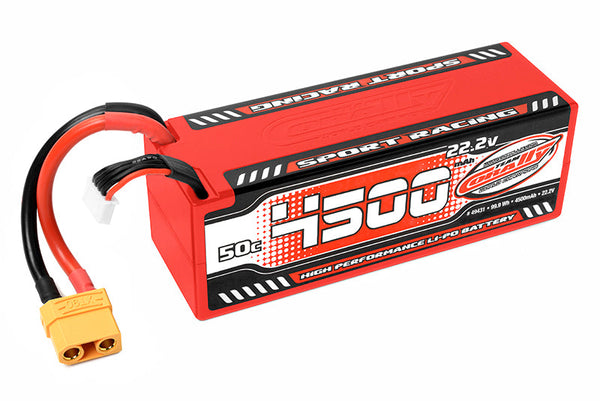 Team Corally - Hardcase Sport Racing 50C LiPo Batteries