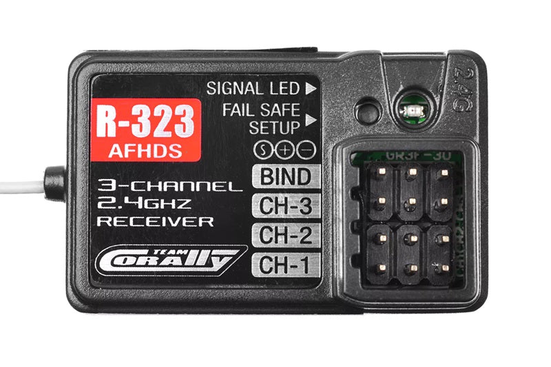 Team Corally - R-323 AFHDS 3-Channel Receiver - 2.4GHZ Digital Radio Control