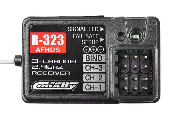 Team Corally - R-323 AFHDS 3-Channel Receiver - 2.4GHZ Digital Radio Control