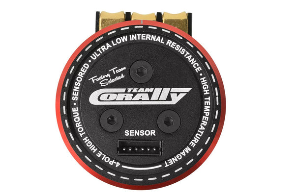 Team Corally - Pista 805 Sensored Brushless Motor 4-Pole 2450KV