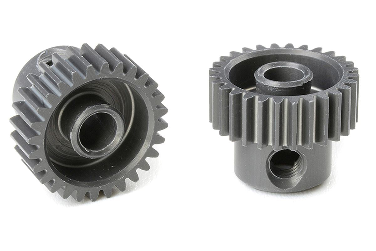 64 DP Pinion - Short - Hard Anodised AL7075 - 28 Teeth
