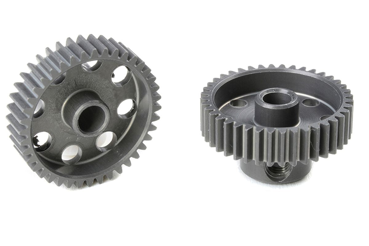 64 DP Pinion - Short - Hard Anodised AL7075 - 40 Teeth