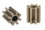 32 DP Pinion - Short - Hardened Steel - 8 Teeth - Shaft Dia. 3.17mm