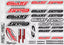 Sponser Sticker Sheet, Precut - 210x148mm - 1pc
