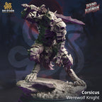 Corsicus, Werewolf Knight (Male Werewolf Paladin) -