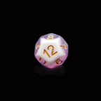 Creamsicle of Doom - 7 Piece DnD Dice Set | Acrylic RPG Gaming Dice - Collectors World Toys