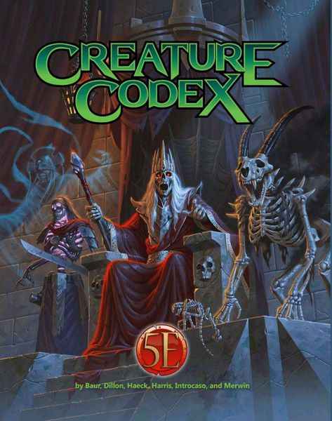 Creature Codex (5E) Main image