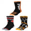 Naruto & Akatsuki 3 Pair Crew Socks - Collectors World Toys