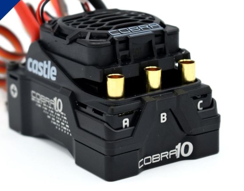 Castle Creations - Cobra 10, 6S Max, 25.2V Max, 8A Peak BEC