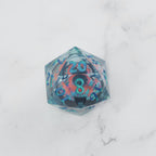 Cthulhu's Eye |  7 Piece Moving Eye DnD Dice Set | Acrylic RPG Gaming Dice - Collectors World Toys