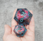Cthulhu's Eye | Giant D20 Moving Eye DnD Dice | Acrylic RPG Gaming Dice - Collectors World Toys