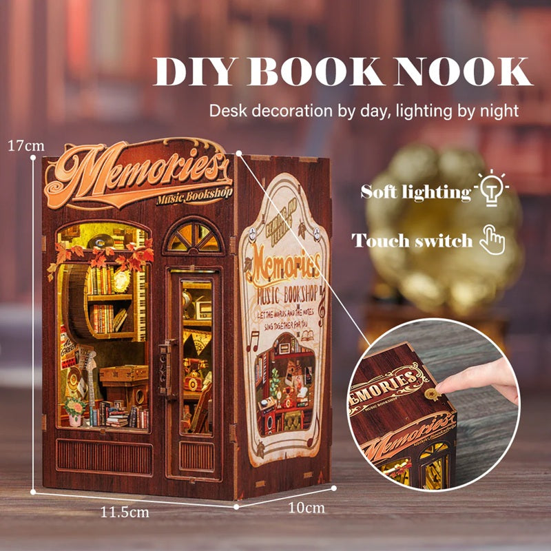 Memories Music Bookshop Book Nook