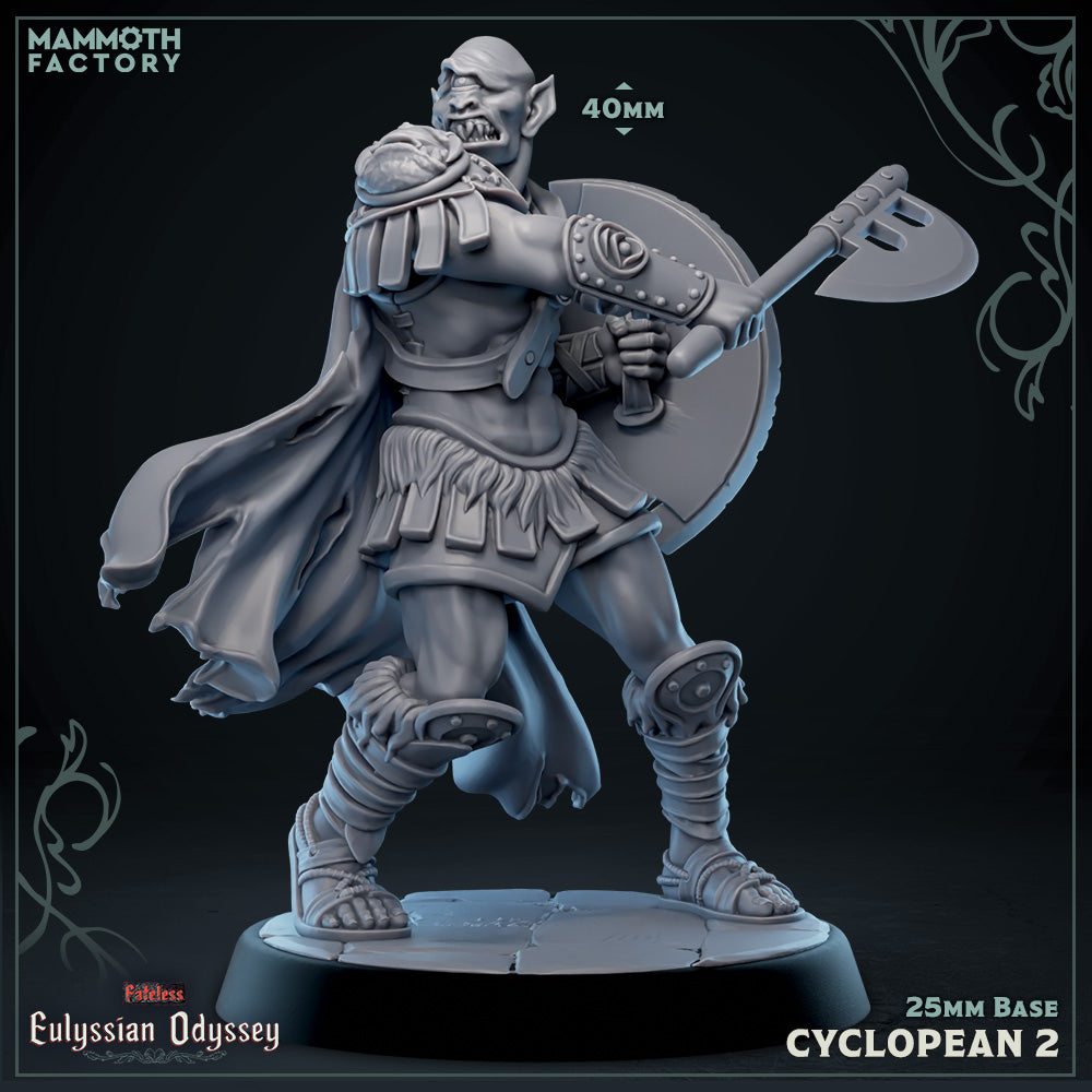 Cyclopean: Sculpt 2 (Cyclops Warrior) Main image