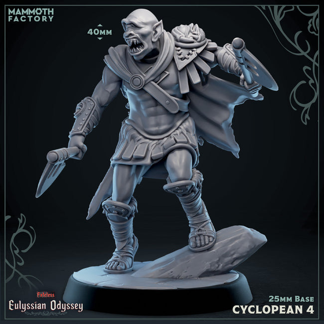 Cyclopean: Sculpt 4 (Cyclops Warrior) Hover Image