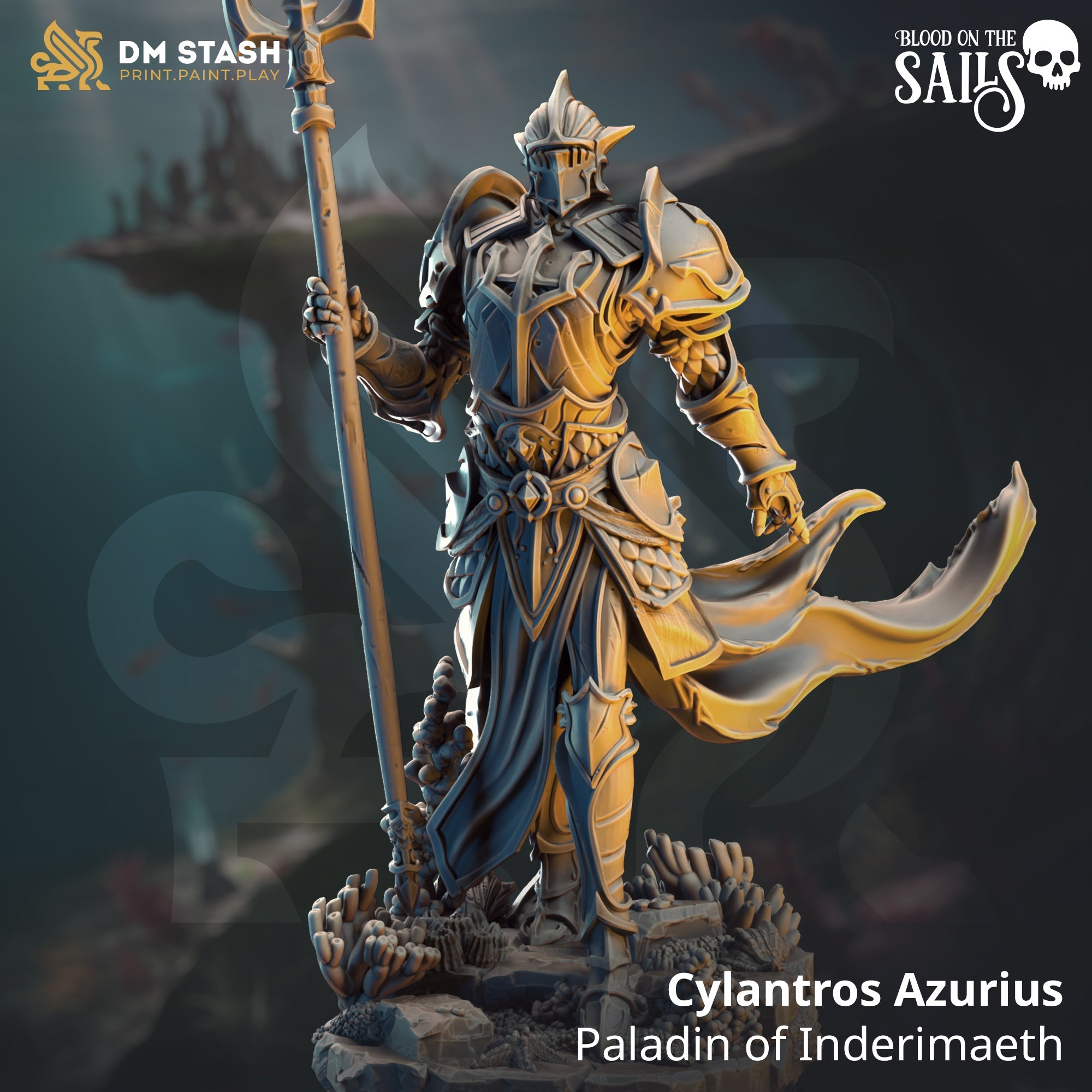 Cylantros Azurius of Inderimaeth (Male Human Paladin) Main image