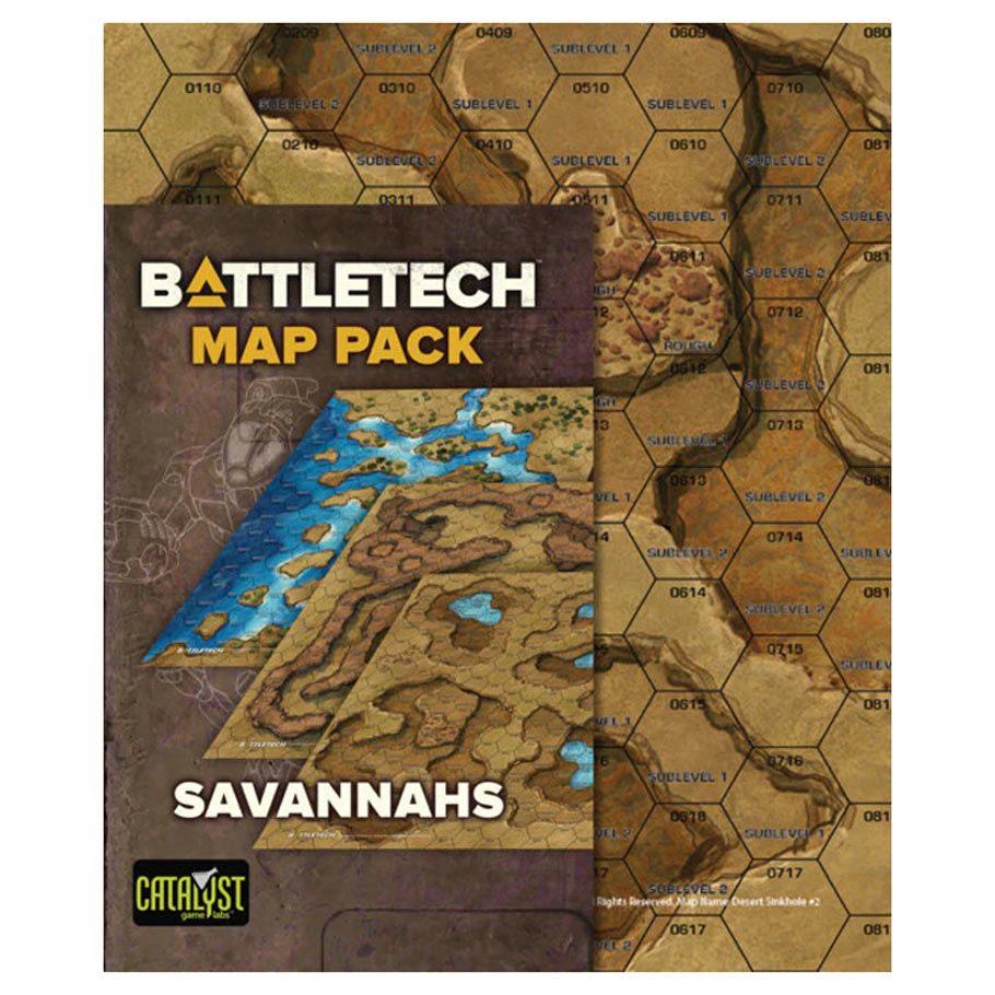 Battletech Map Pack: Savannah - Collectors World Toys