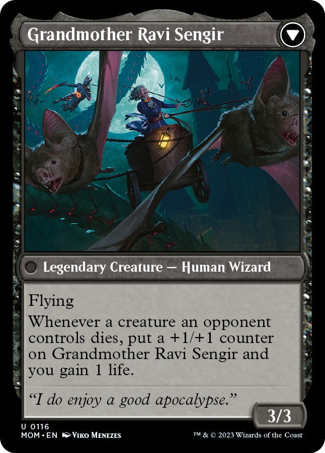 Invasion of Ulgrotha // Grandmother Ravi Sengir (MOM-116) - March of the Machine