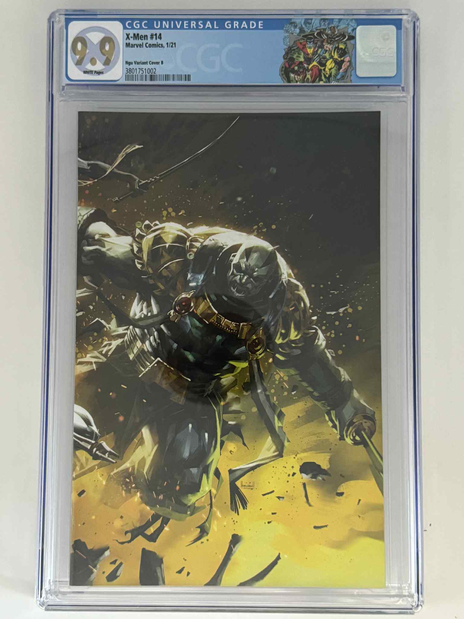 X-Men #14 CGC 9.9 Blue Label Kael Ngu Exclusive Virgin Var Main image