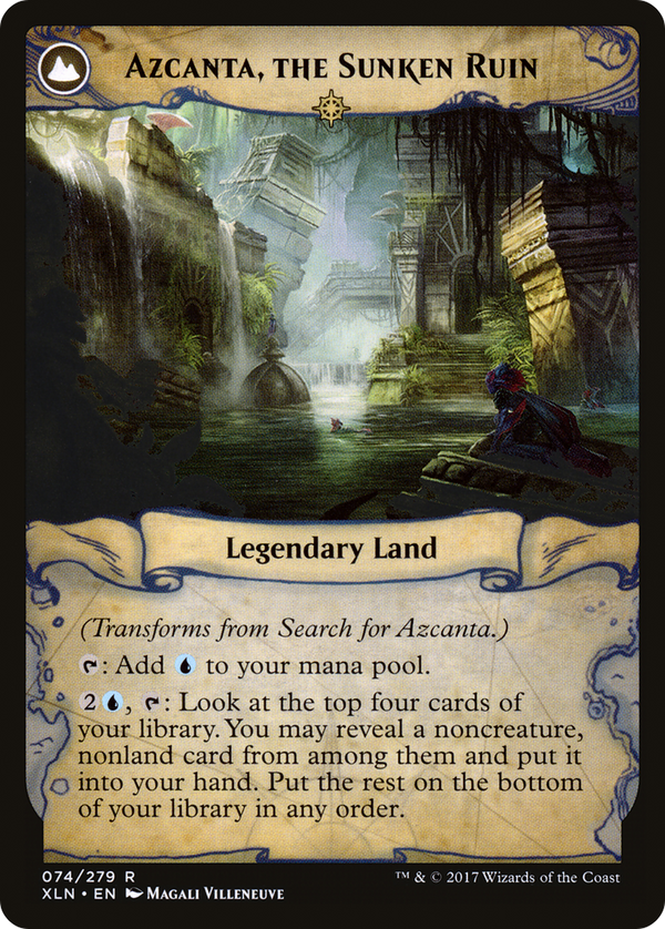 Search for Azcanta // Azcanta, the Sunken Ruin (LIST-XLN-74) - The List: (compasslanddfc)