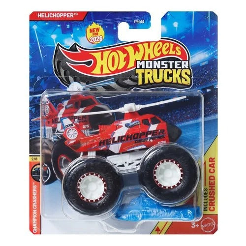 Hot Wheels Monster Trucks 1:64 Scale Vehicle 2026 - Select Vehicle(s) (5393)