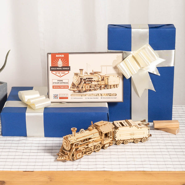Robotime - Scale Model Vehicles; Prime Steam Express
