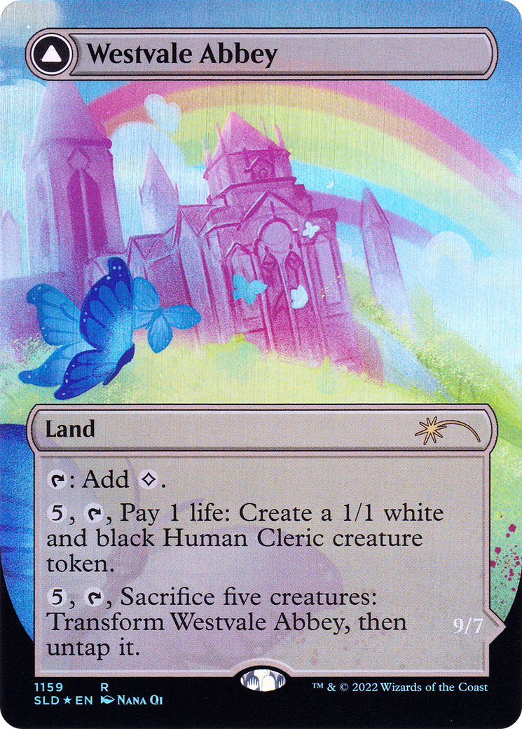Westvale Abbey // Ormendahl, Profane Prince (SLD-1159) - Secret Lair Drop (Borderless) Foil