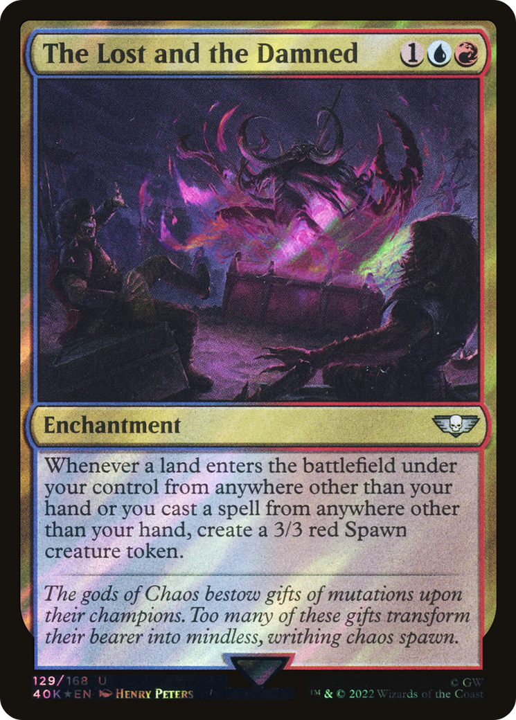 The Lost and the Damned (40K-129) - Warhammer 40,000 Commander Foil