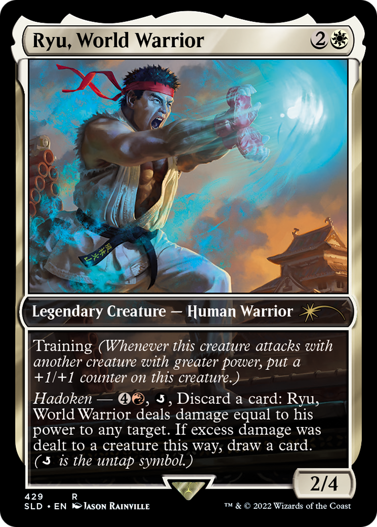 Vikya, Scorching Stalwart (SLD-429) - Secret Lair Drop / Ryu, World Warrior