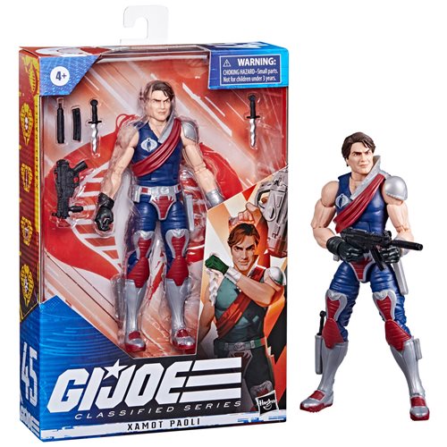 G.I. Joe Classified Series 6-Inch Action Figure - Select Figure(s) Xamot Paoli