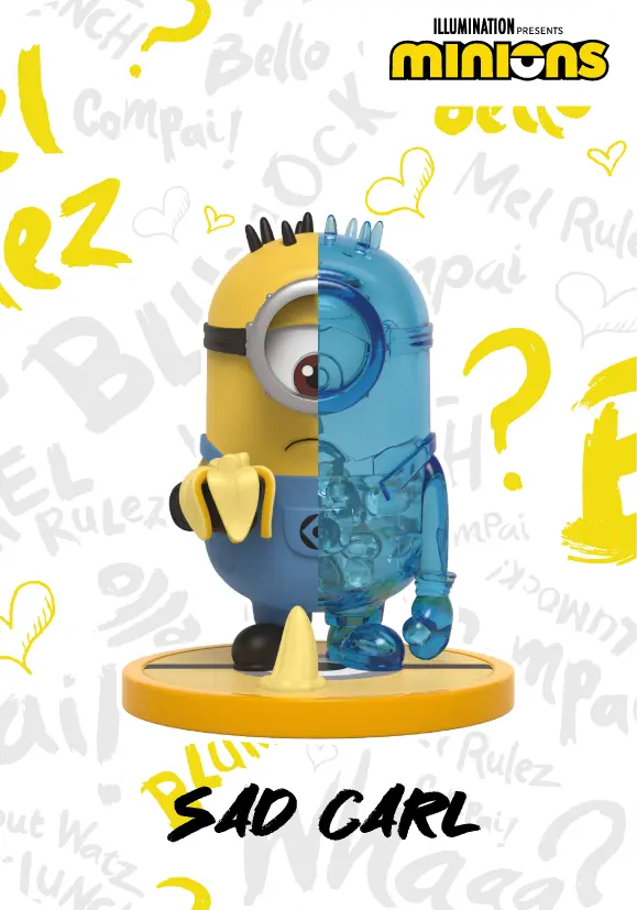 Kandy: Minions Emonions Series Blind Box (1 Blind Box) - Collectors World Toys