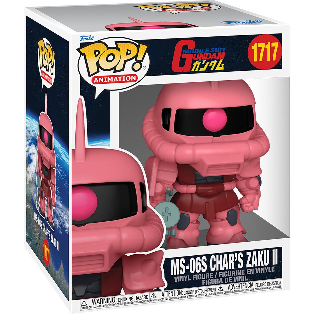 Mobile Suit Gundam MS-06S Char’s Zaku II Super 6 1/4-Inch Funko Pop! Vinyl Figure #1717 Secondary image