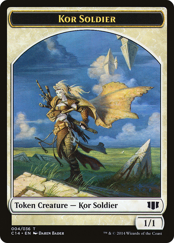 Kor Soldier (C14-004) - Commander 2014 Tokens