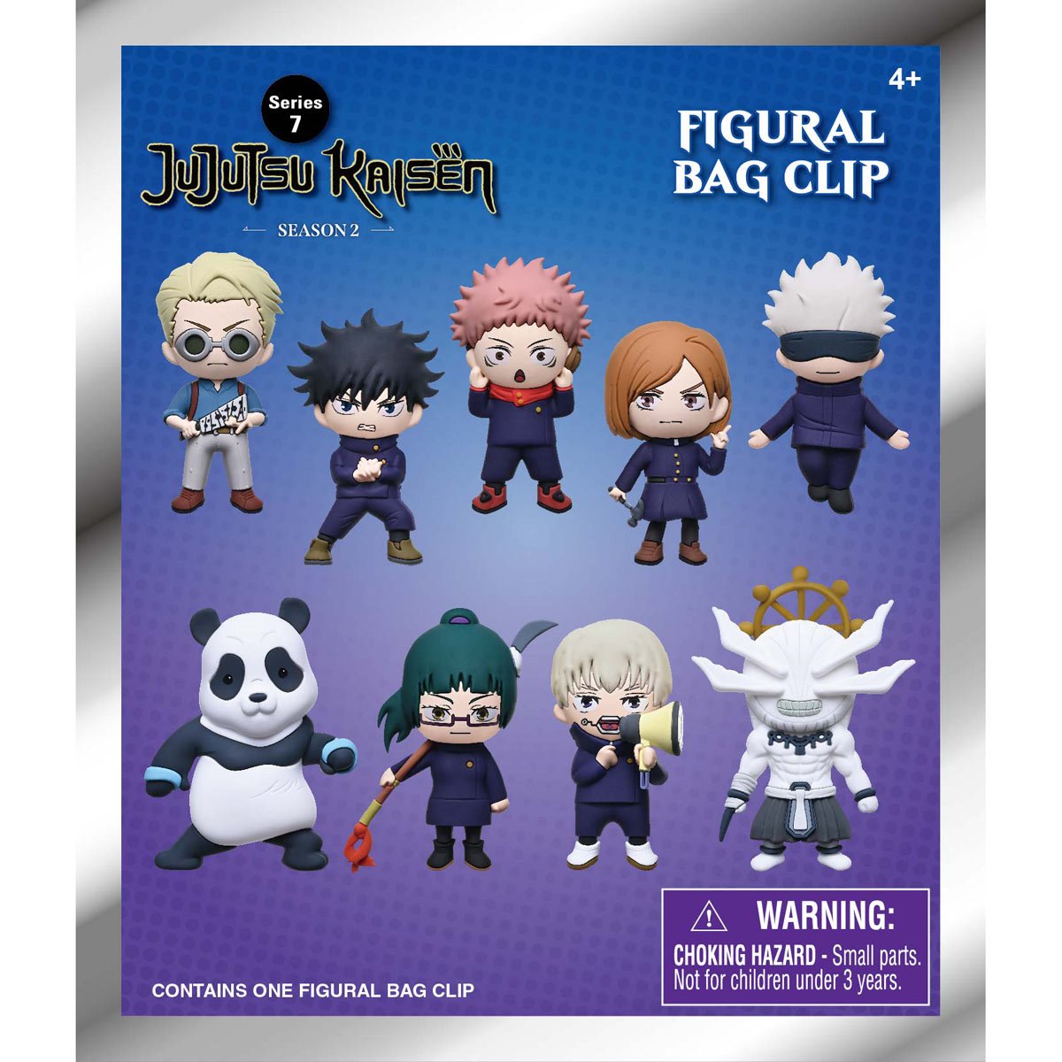 Jujutsu Kaisen 3D Foam Bag Clip, Series 7 Main image