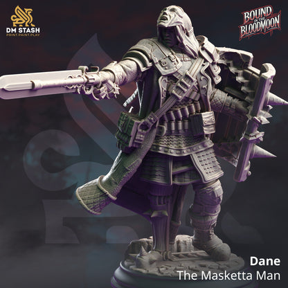 Dane, the Masketta Man (Male Human Ranger)