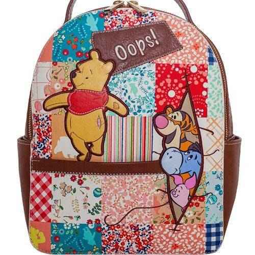 Danielle Nicole - Winnie the Pooh Patchwork Mini-Backpack Main image