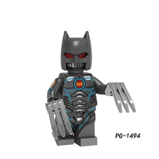 Dark Clawed Mutant Warrior Custom Minifig