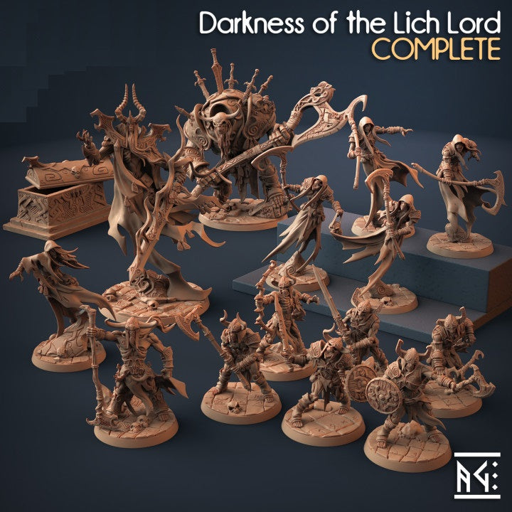 Darkness of the Lich Lord: Complete Set -