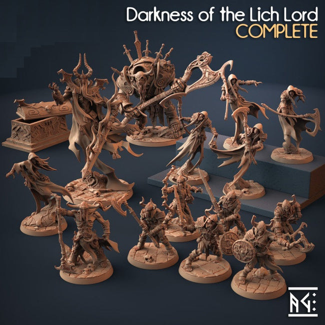 Darkness of the Lich Lord: Complete Set - Hover Image