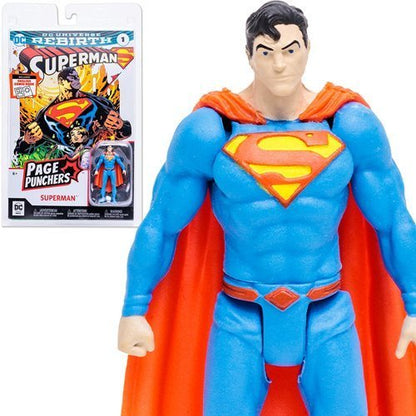 DC Direct Page Punchers 3-Inch Scale Action Figure with Comic Book - Select Figure(s) Superman