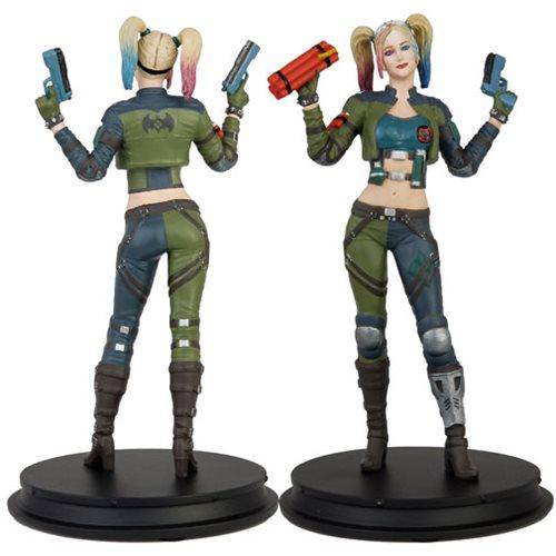 DC Injustice Harley Quinn Green Costume Deluxe Statue - Previews Exclusive Main image