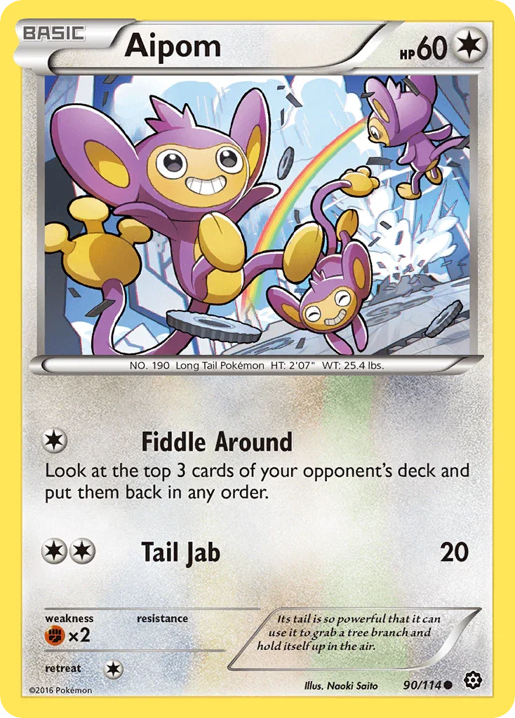 Aipom (90/114) [XY: Steam Siege] Main image