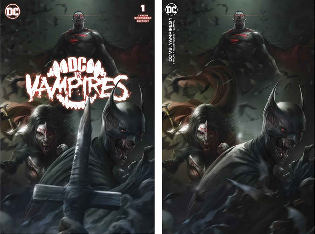 DC vs. VAMPIRES #1 (FRANCESCO MATTINA EXCLUSIVE TRADE/MINIMAL TRADE VARIANT SET) ~ DC Comics Hover Image