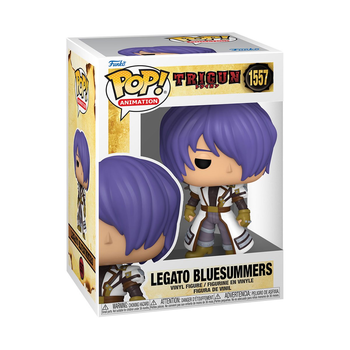 Trigun Legato Bluesummers Funko Pop! Vinyl Figure #1557 - Collectors World Toys