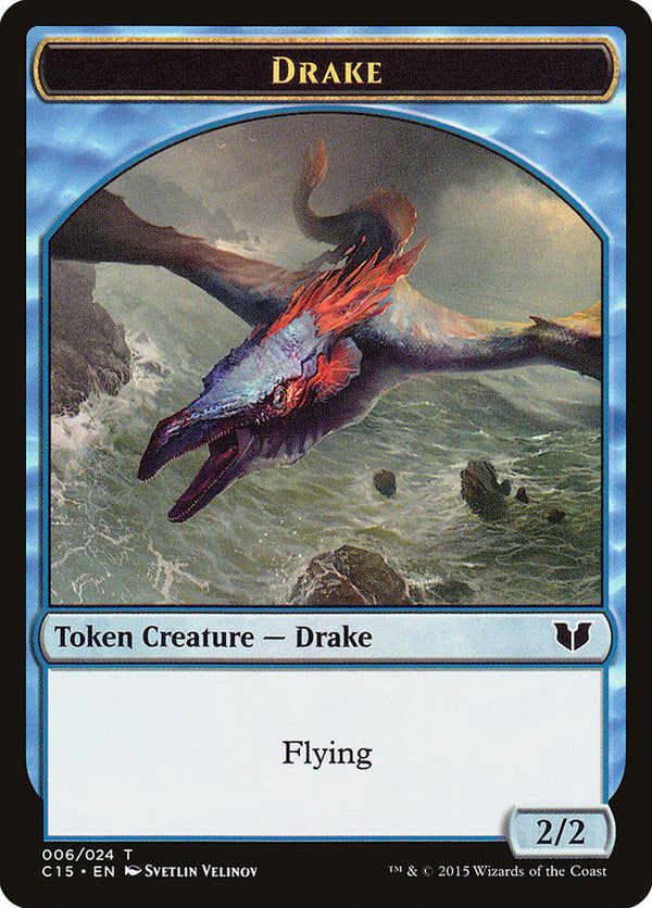 Drake (C15-6 // 20) - Commander 2015 Tokens