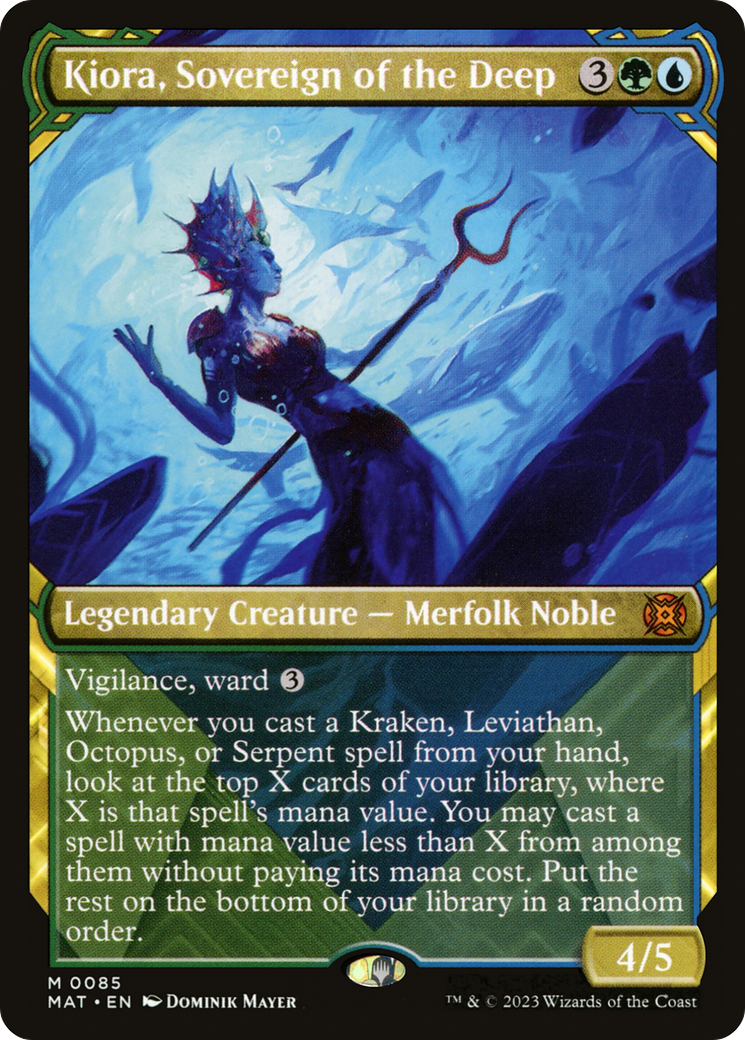 Kiora, Sovereign of the Deep (MAT-085) - March of the Machine: The Aftermath: (Showcase)